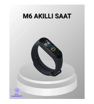 Mey İthalat® Akıllı Bileklik – Adım Sayar, Kalp Atış Ölçer, Uyku Takipli ve Suya Dayanıklı