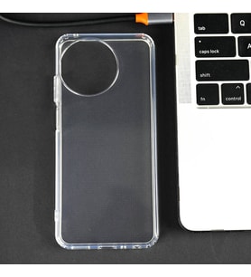 Realme 11 4G Kılıf 2mm Anti Shock Silikon Kılıf (Renksiz)