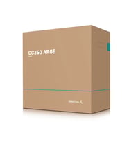 DEEPCOOL CC360 3-ARGB Fanlı Gaming Micro-Tower PC Kasası