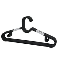 10PCS PLASTİK - ANTRASİT GRİ ELBİSE ASKISI (5680)