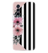 Huawei Nova Y70 Y90 Nova 9 SE  Kılıf Desemli Silikon Flowers 4 1390