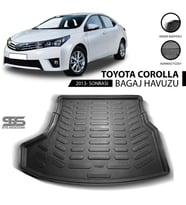 Toyota Corolla Bagaj Havuzu 2013 Sonrası Havuzlu Bagaj Paspası