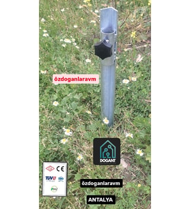 Şemsiye Sabitleme  Metal Bahçe Şemsiye Sabitleme Galvaniz Aparatı