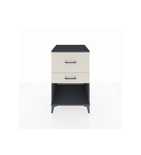 Kronos Komodin 2 Çekmeceli 60x59x96 Antrasit-Aytaşı