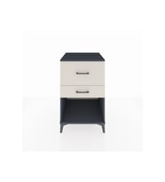 Kronos Komodin 2 Çekmeceli 60x59x96 Antrasit-Aytaşı