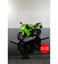 Yamaha YZF-R1 Yeşil Model Motorsiklet 1:12 Ölçek İnce Detay Diecast