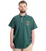 Mode XL Büyük Beden Erkek T-shirt Polo ADVENTURE 23323 Nefti
