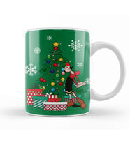 Olive Oyl Around The Christmas Tree Popeye Kupa Bardak Porselen