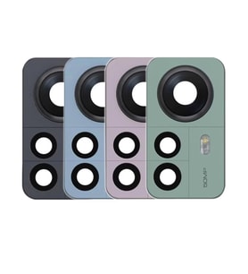 Xiaomi 12 Pro İle Uyumlu Kamera Camı İthal Full Set 50MP (Siyah)