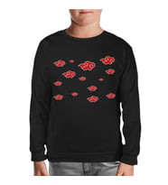 Naruto - Akatsuki Siyah Çocuk Sweatshirt