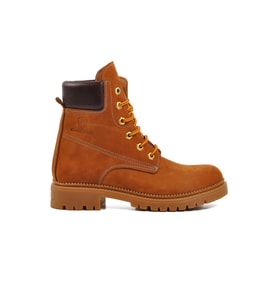 Ayakmod Haki İçi Polarlı Hakiki Deri Unisex Bot 90001-9 (Tarçın)