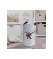 MEKTA HOME BEBEK VE ÇOCUK ODASI Ağ ve Spiderman Desenli Oyuncak Sepeti