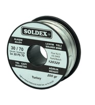 Soldex 1.60mm 200gr Sn30 Pb70 Lehim Teli