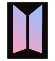 Bts Logosu Tablo Ahşap Poster Dekoratif Kod4773