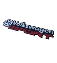 VOLKSWAGEN SPORT YAZILI ALÜMİNYUM STICKER