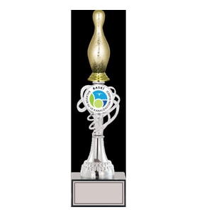 ODAK KUPA - Figürlü Kupalar - Bowling / Pin Figürlü Kupalar FG-034 B - 36 cm