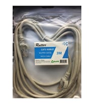 RUTTER CAT 5 KABLO RJ45 SOKETLİ 3 MT - İNTERNET & MODEM KABLOSU 3 METRE