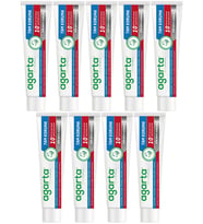 Agarta Doğal Tam koruma Diş Macunu 75 ML Gün Boyu Koruma (9 Lu Set)