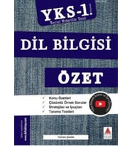 Delta Kültür TYT Dil Bilgisi Özet YKS 1. Oturum (Yeni)