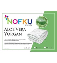 Nofku Tek Kişilik Aloe Vera Yorgan 155X215