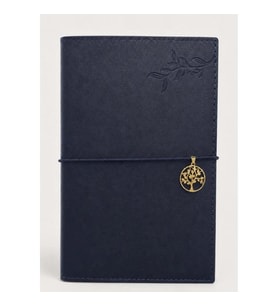 VICTORIA'S JOURNALS CHARM HAYAT AĞACI 126-2745 VEGAN DERİ KAPAK 13X18 cm 100 gr. 96 YP. KREM ÇİZGİLİ
