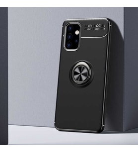 Samsung Galaxy A32 5G Uyumlu Kılıf Zore Ravel Silikon Kapak (Siyah)