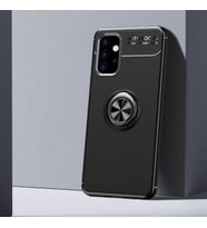 Samsung Galaxy A32 5G Uyumlu Kılıf Zore Ravel Silikon Kapak (Siyah)