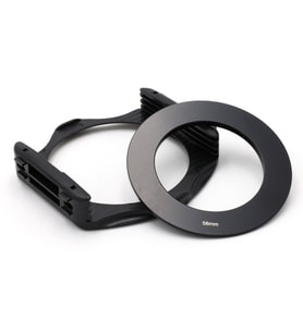 Cokin P Serisi için 58mm Adaptör + Filtre Tutucu (Siyah)