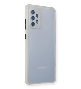 Galaxy A72 Kılıf Miami Şeffaf Silikon - Şeffaf