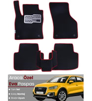 AUDİ Q2 (2016-2020) Uyumlu EVA Paspas Tam Set–Araca Özel,Su Geçirmez,Hızlı ve Kolay Montaj
