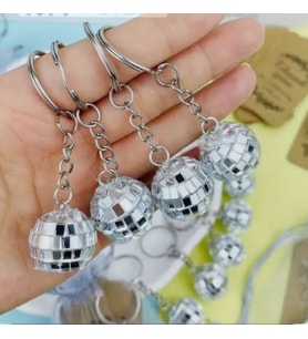 Disko Topu Anahtarlık - 4 Cm