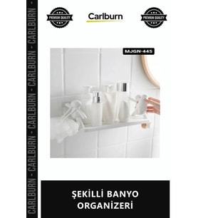 Özel Üretim Dekoratif Şık Tasarım Metal Dayanıklı Raf Düzenleyici Estetik Modern ŞEKİLLİ BANYO ORGAN