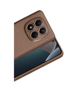 Xiaomi Redmi Note 15 Pro 4G Thermax Silikon Kılıf - Kahverengi