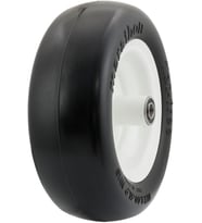 Lexroo 01411P 1x4,0-5 inç Düz Serbest Çim Biçme Makinesi Tekerlek Lastiği, 5 inç Göbek