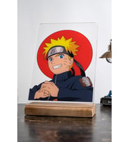 Naruto Ev Uzumaki Severlere Masa Dekoratif Ahşap Obje