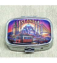 Periboia İstanbul Temalı İlaç Kutusu - Model 8 (Standart)