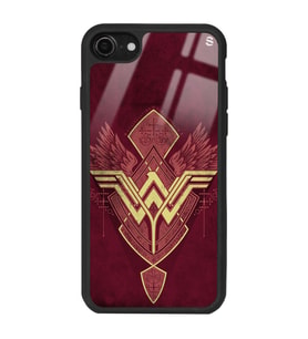 iPhone 8 Wonder Woman Tasarımlı Glossy Telefon Kılıfı
