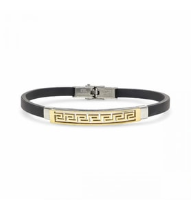 Moncuk Design Desenli Çelik Bileklik 3351SCB017