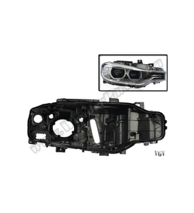 BMW F30 2012-2015 Far Kasası Sağ Bi Xenon 63117339386 Wender