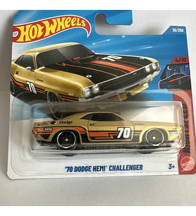 Hot Wheels 70 Dodge Hemi Challenger Sarı