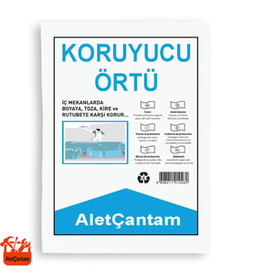Aletcantam Koruyucu Hışır Örtü Boya Naylonu -50mt2