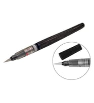 Pentel Arts Colour Brush Fırça Uçlu Kalem SİYAH 