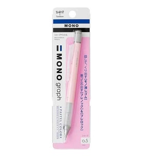 TOMBOW MONO GRAPH MEKANİK KURŞUN KALEM 0.5MM PASTEL MERCAN PEMBE  DPA-136D