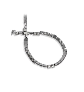Hematit Doğal Taş Titanyum Kare Kesim 6x6mm Dizi