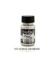 Cadence Dora Glass Metalik Cam Boyası 50 ml. 3151 ELMAS 