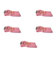 Plastik Çatal Pembe Renkli Lüx Parti Piknik Davet Doğum Günü Çatalı - 18 Cm. - 25 Adetlik 5 Paket