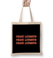 Kawhi Leonard - Basketball gifts Vintage Retro Rainbow Quotes For BOYS AND Dad Bez Çanta Uzun Saplı