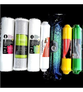 Lotto Filters Su Arıtma Filtre Seti 7 Li Çift Spun,platınum,mineral,alkali