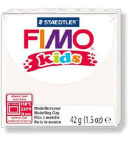 Staedtler Fimo Kids Yumuşak Polimer Kil 42 gr 0 White 