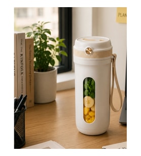 350 ML USB Şarjlı Taşınabilir Smoothie Blender – Spor ve Seyahat İçin
